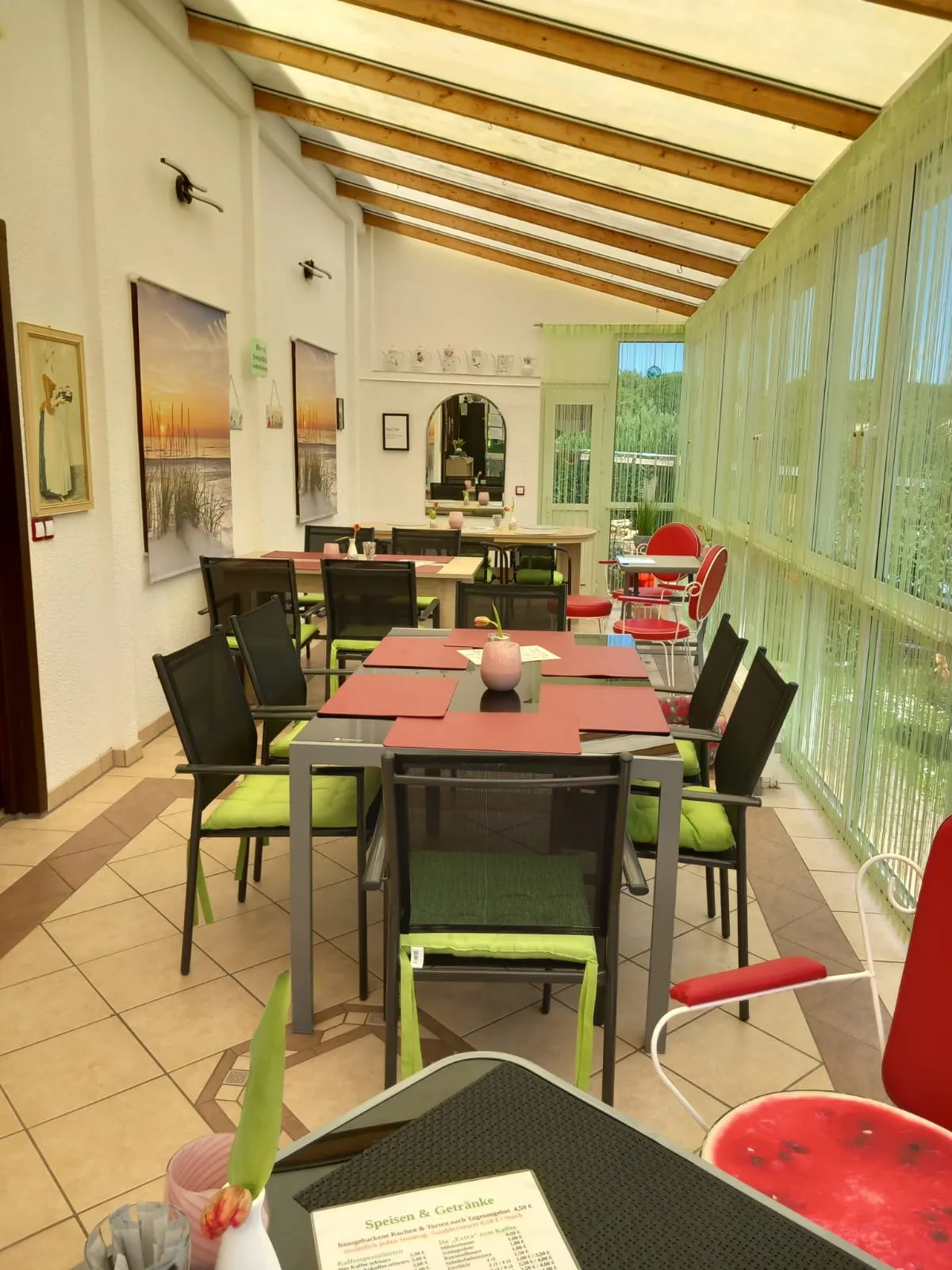 Garten-Café Tannenweg , Manfred Leisge , Katrin Leisge, Poseritz, Rügen Island